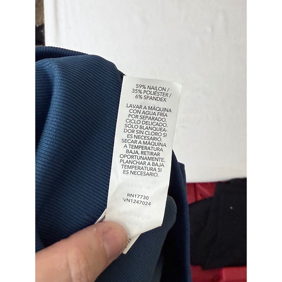 JoyLab Blue Colorblock Seamless High Waisted Leggings Small - Picture 10 of 12